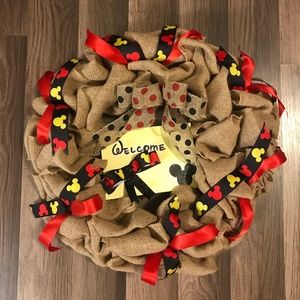Disney Mickey Wreath for Front Door